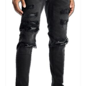 بنطلون amiri drip (أسود)