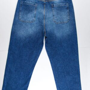 بنطلون balmain wide leg (أزرق)