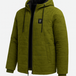 quick line jacket (olive & black)