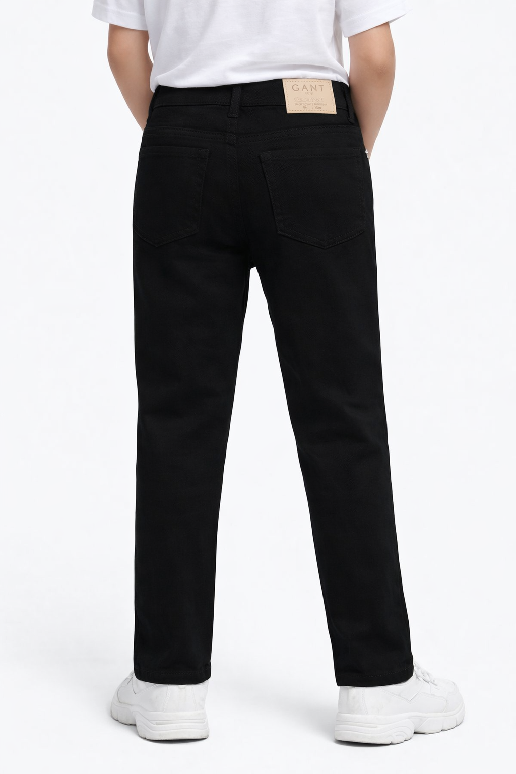 gant بنطلون جينز أطفالي أسود gant بنطلون جينز أطفالي أسود