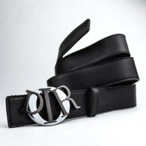 حزام dior أسود