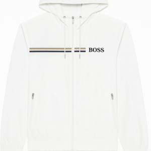 هودي boss بسوستة ووتر بروف – أبيض