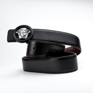 حزام versace جلد طبيعي مستورد