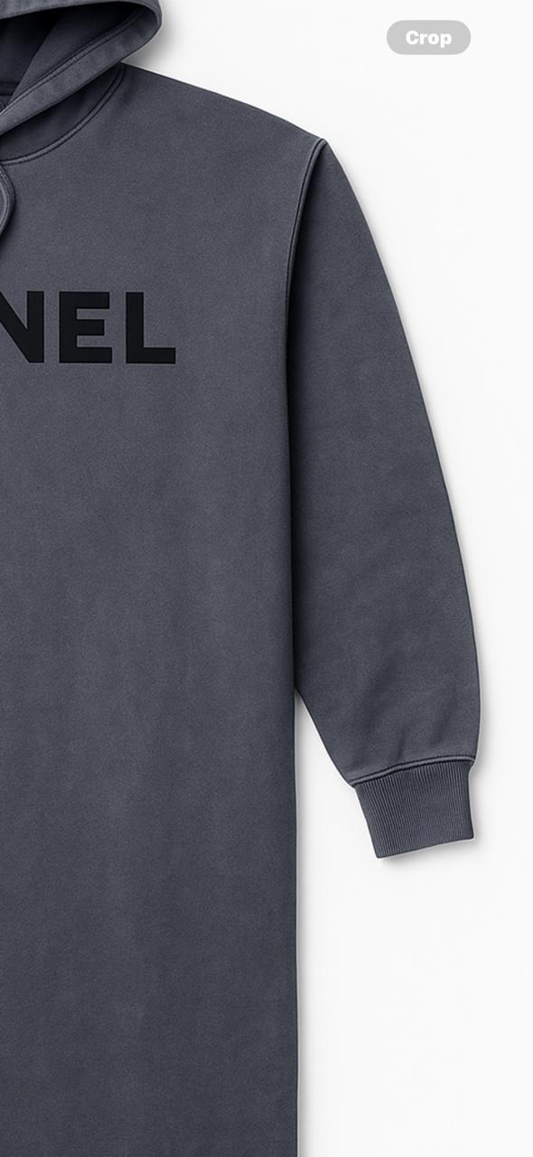 فستان هودي chanel تحت الركبه حريمي فستان هودي chanel تحت الركبه حريمي