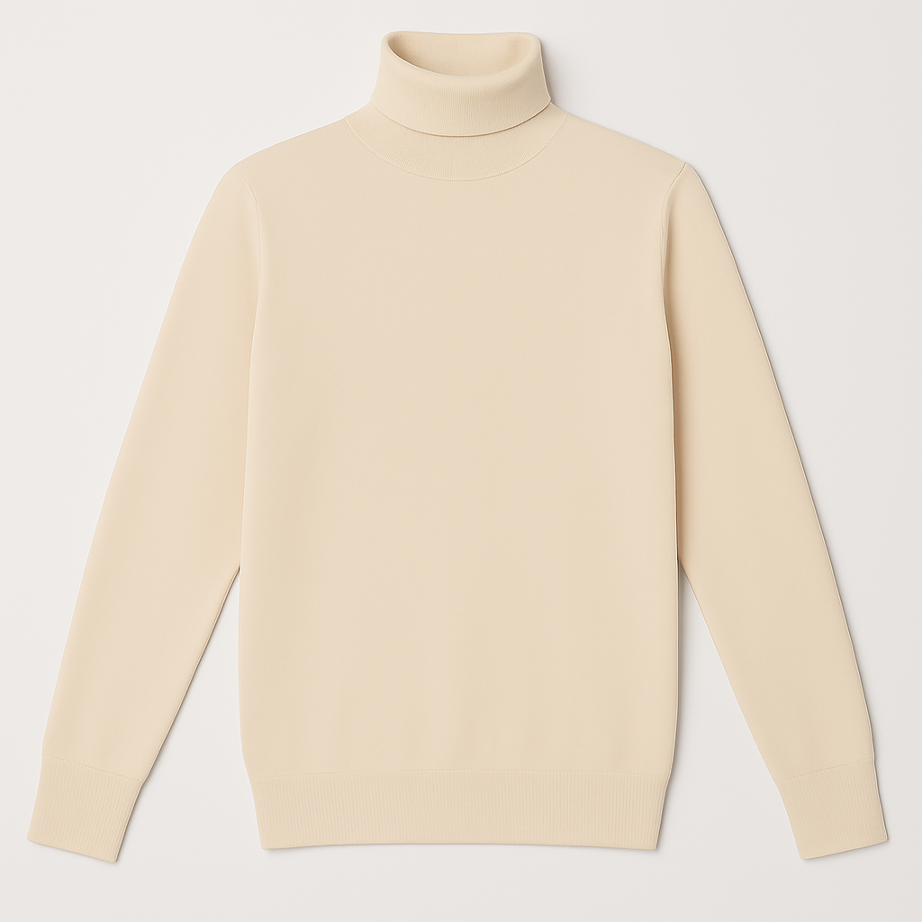 هاي كول شتوي بخامه ناعمه وستريتش one هاي كول شتوي بخامه ناعمه وستريتش one