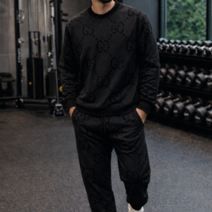 ترنج الجوتشي مستورد بالكامل بتصميم فاخر ونقشة gg الكلاسيك