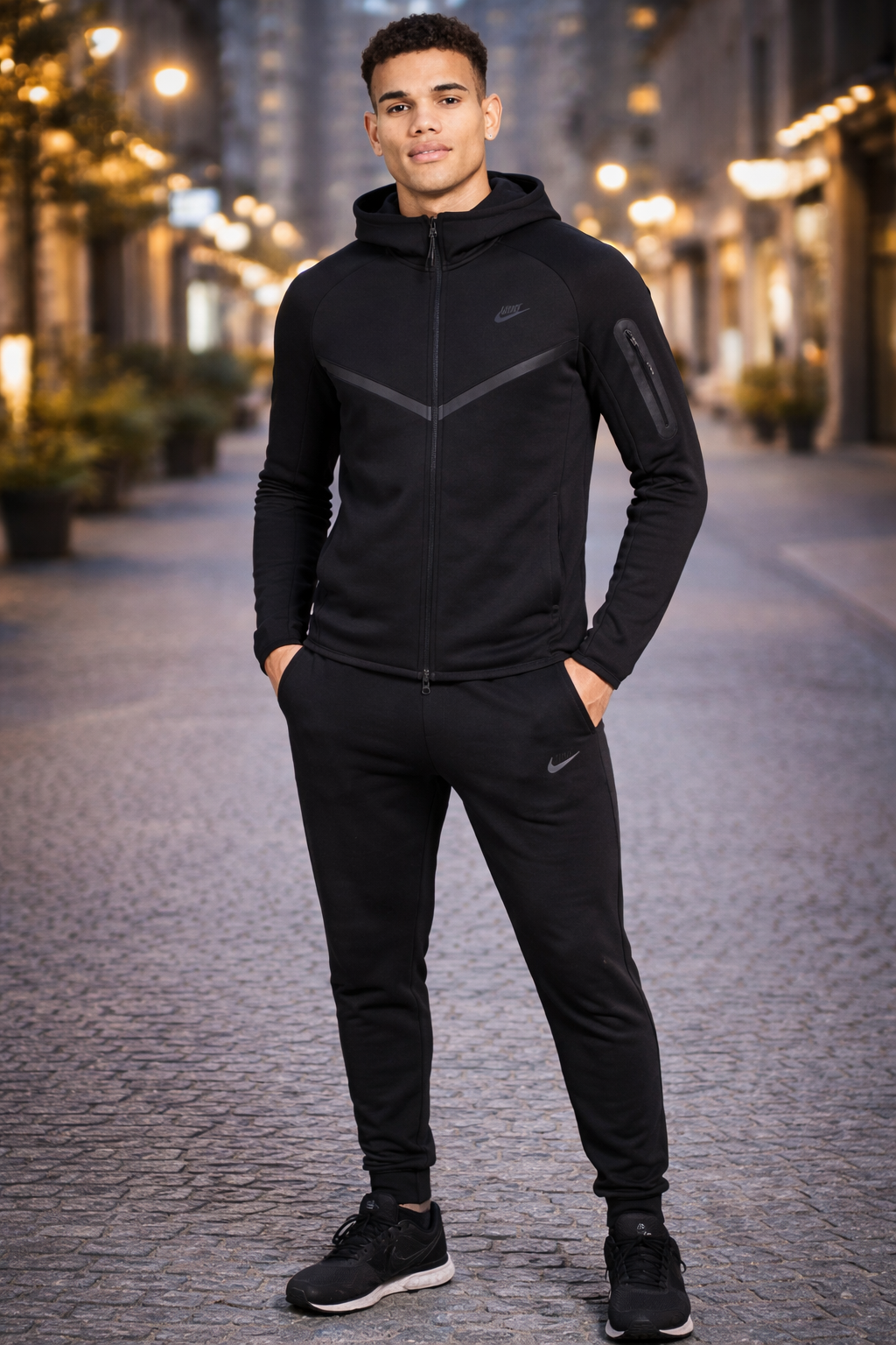 ترنج nike tech رجالي أسود – مستورد ترنج nike tech رجالي أسود – مستورد