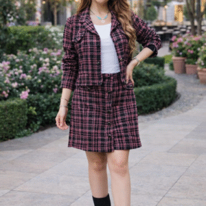 تايير جوخ حريمي شيك – jacket & skirt set