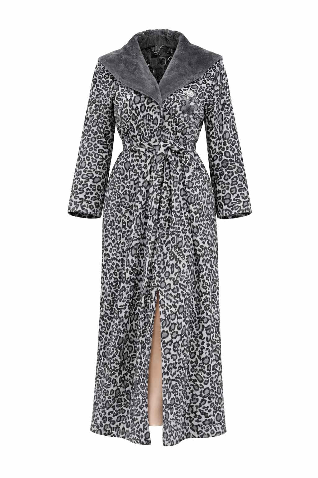 روب حريمي فرو ليوبارد طويل – حزام وكابيشو روب حريمي فرو ليوبارد طويل – حزام وكابيشو