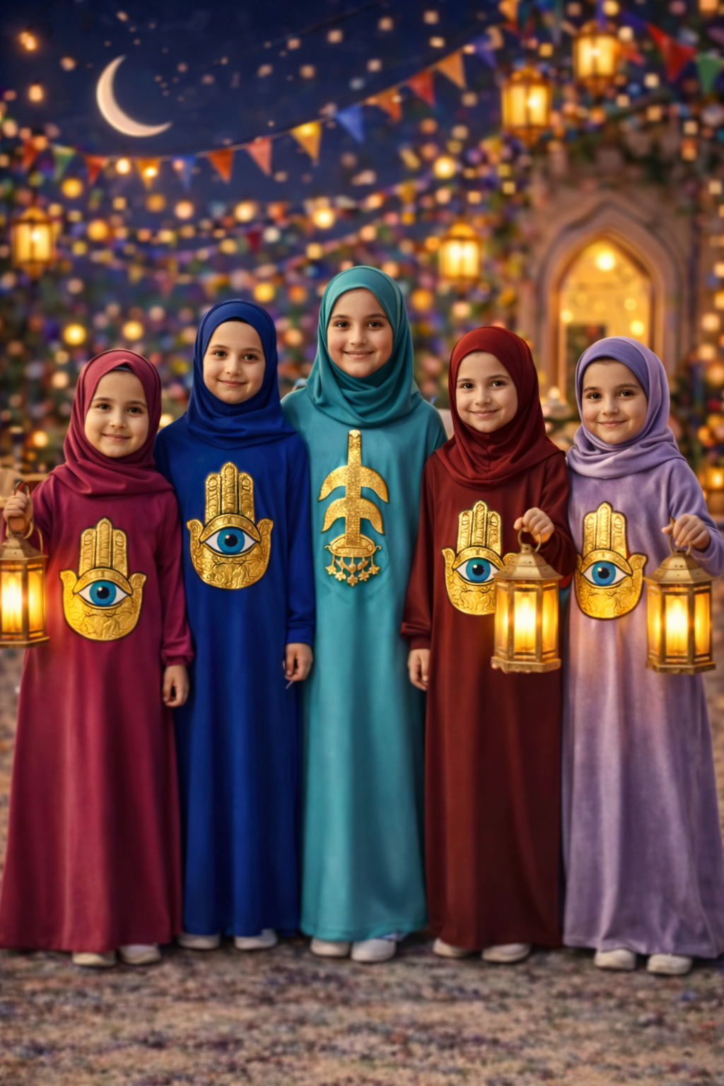 تشكيلة إسدال بناتي رمضاني للأطفال من 4 إلى 14 سنة تشكيلة إسدال بناتي رمضاني للأطفال من 4 إلى 14 سنة