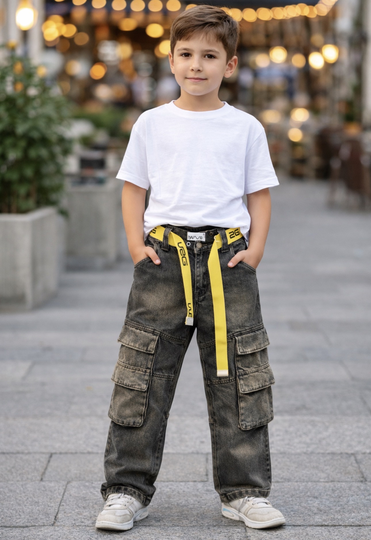 بنطلون كارجو hogo اطفال استيراد دبي بنطلون كارجو hogo اطفال استيراد دبي