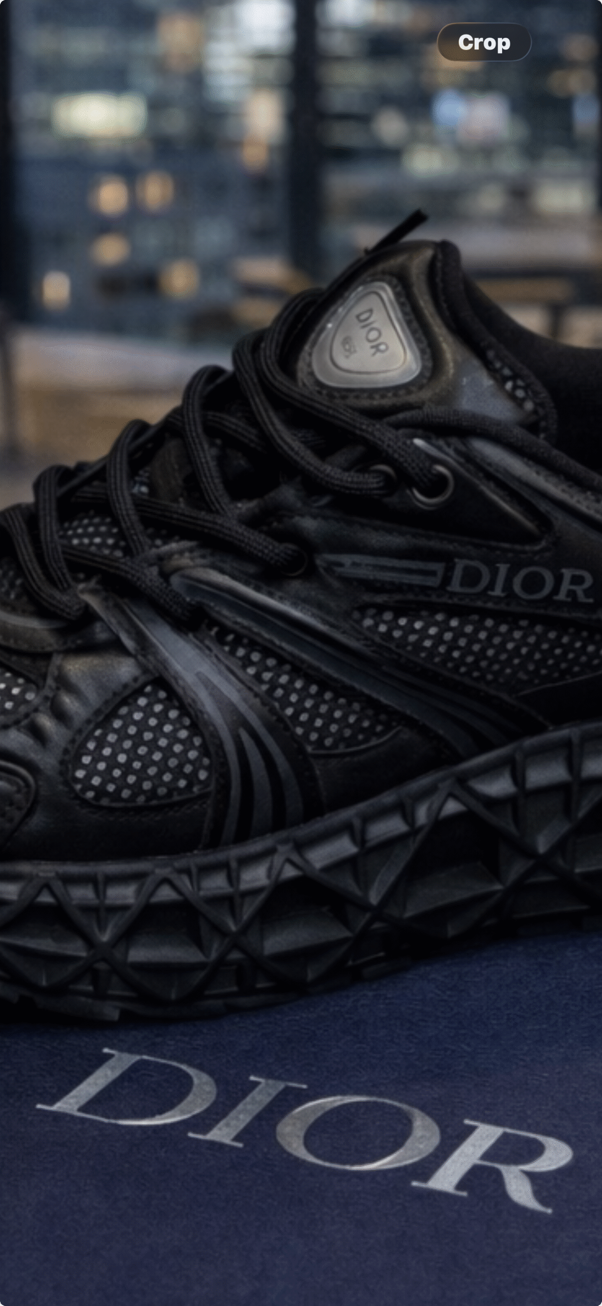 كوتشي dior رجالي أسود –original كوتشي dior رجالي أسود –original